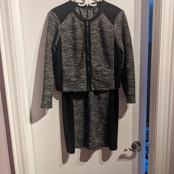 EILLEN FISHER 🌹Tweed Dress and Jacket Set - Picture 2 of 16